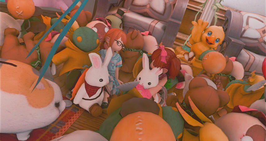 Plushie Party Closeup